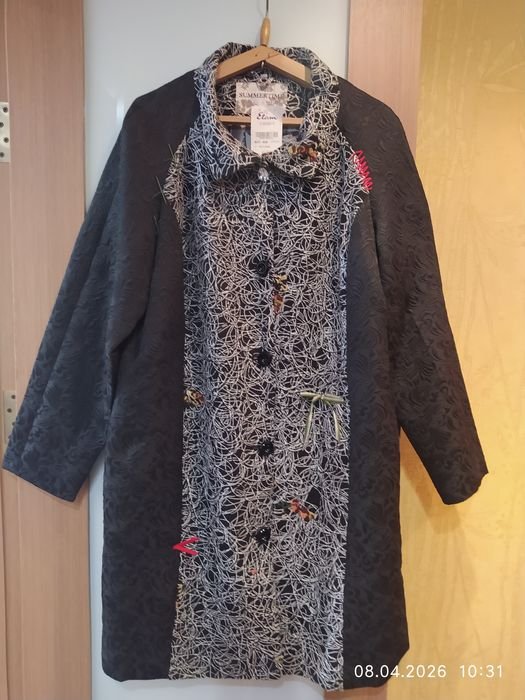 Women Miss Etam Coat Multicolor 46