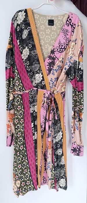 Женский PINKO Платье Разноцветный 40