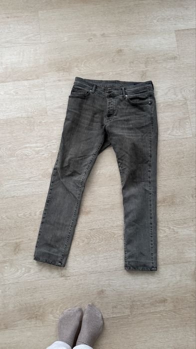 Мужские Minimum Джинсы Серые Джинс 32