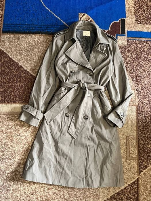 Женский Sezane Пальто Серый Бавовна 38