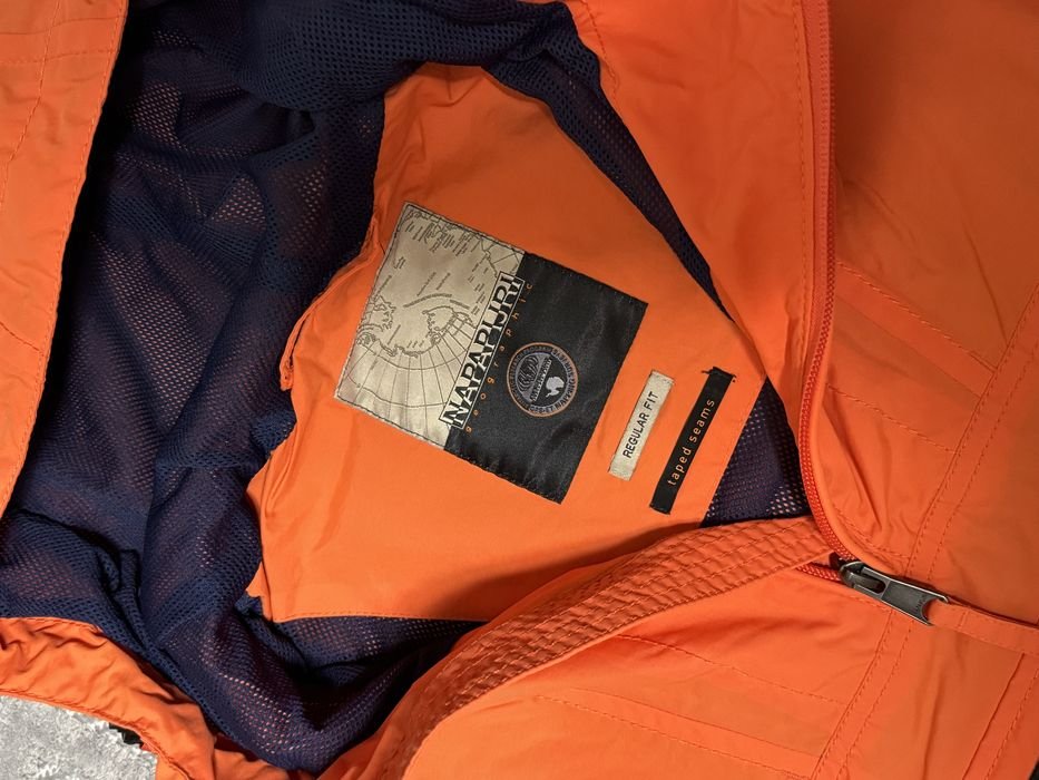 Men Napapijri Windbreaker Orange 36