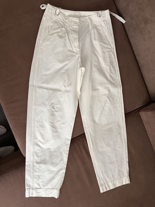 Женские Arket Брюки Белые 34