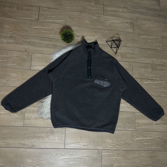 Мужская Patagonia Synchilla Флисовая Куртка Серая