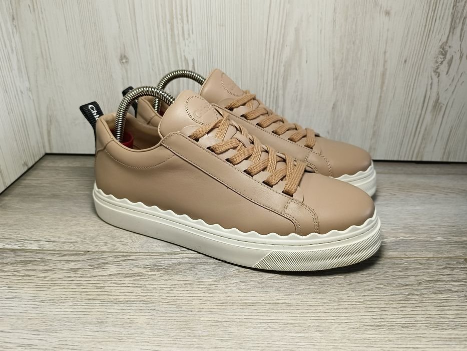 Женские Chloé Lauren Ботинки Чёрные Кожа 40