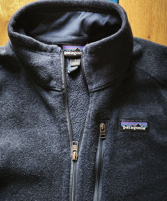 Men Patagonia Sweater Navy L