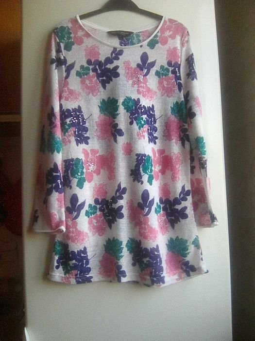 Женский Свитер Разноцветный 44