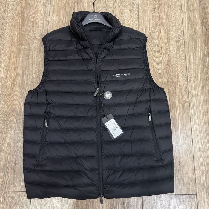 Homme Armani Gilet Noir 38