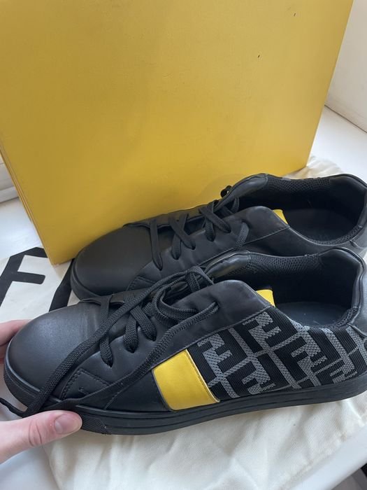 Женские Fendi Туфли Чёрные 43