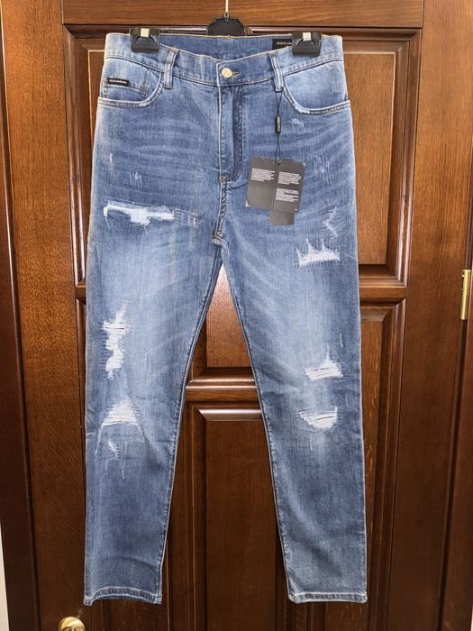 Herren Dolce&Gabbana Jeans Marineblau Denim 32