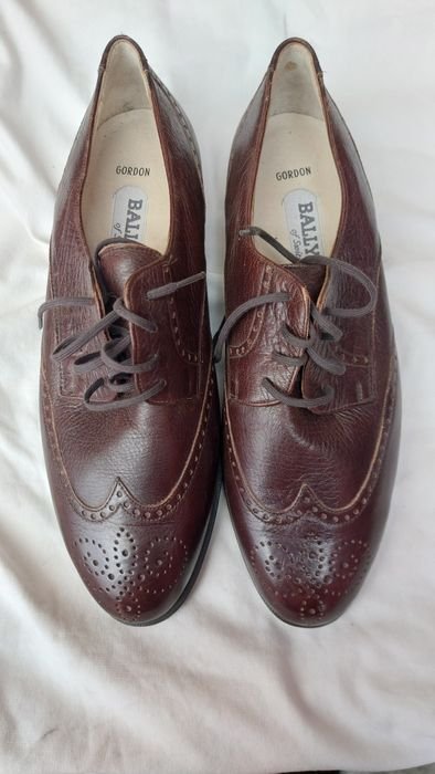 Мужские Balli Туфли Коричневые Кожа 42.5