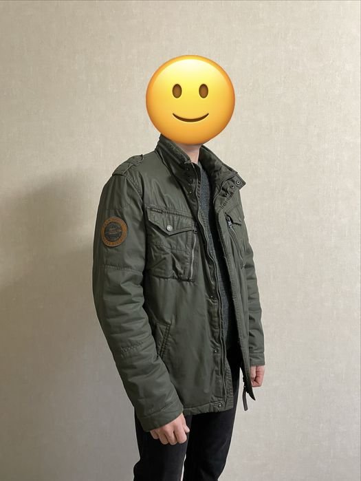 Uomo Camel Active Giacca Verde 40