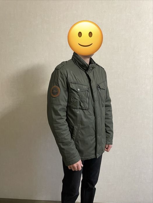 Uomo Camel Active Giacca Verde 40