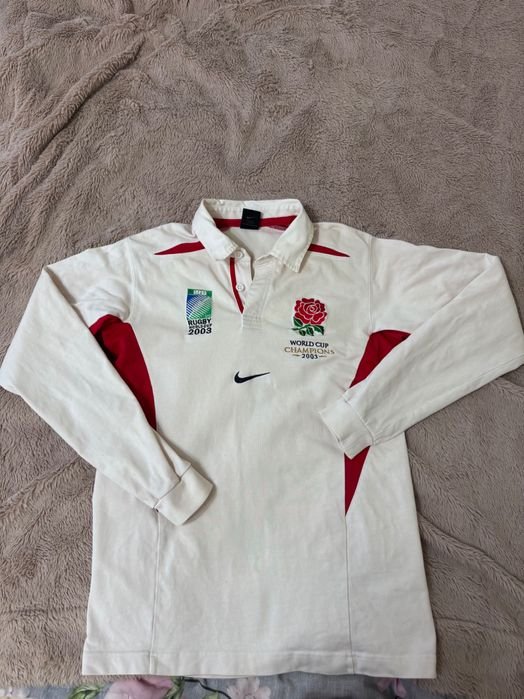 Мужская Футболка Регби Белая