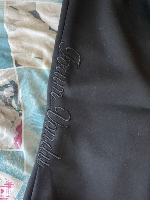 Uomo Pantaloni Sportivi Neri 38