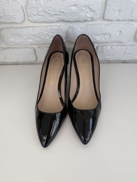 Damen Absatzschuhe Schwarz 39