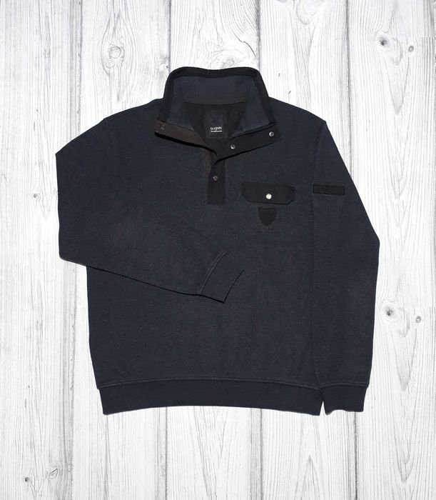 Мужской Hugo Boss Свитер Серый 40