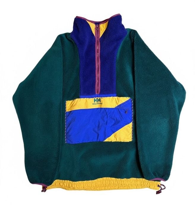 Uomo Helly Hansen Anorak Multicolore Fleece 40