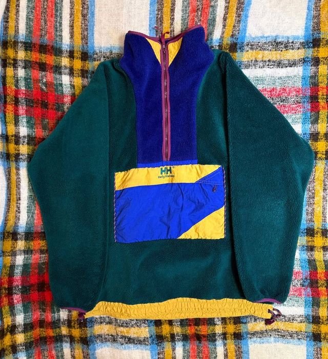 Uomo Helly Hansen Anorak Multicolore Fleece 40