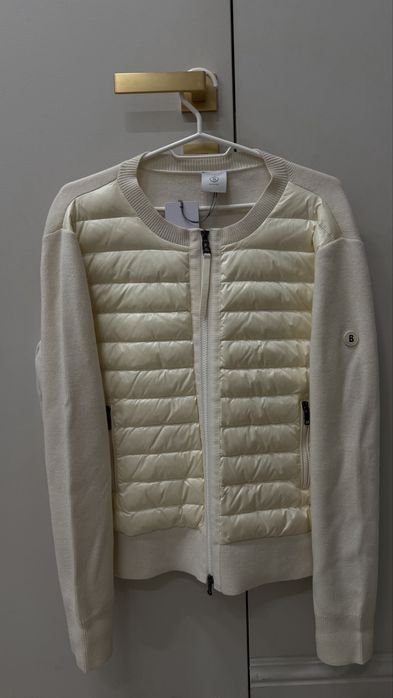 Donna Bogner Bomber Beige Altro Materiale 42