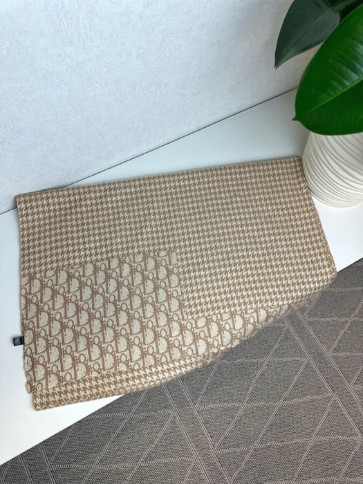 Unisex Dior Scarf Cashmere