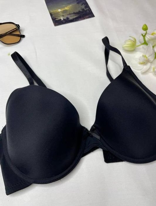 Женский Бюстгальтер Чёрный 80C