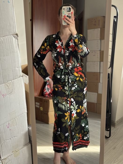 Женское Платье Чёрное S