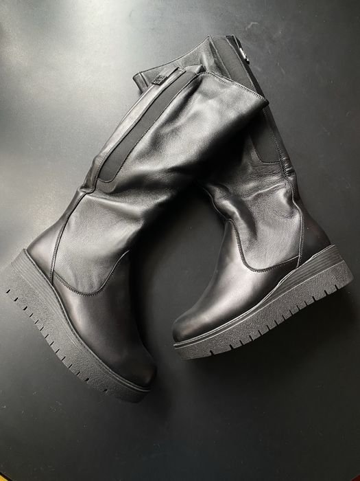 Женские Geox Ботфорты Чёрный