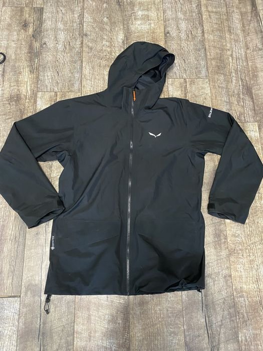 Men Salewa Jacket Black Gore-Tex 42