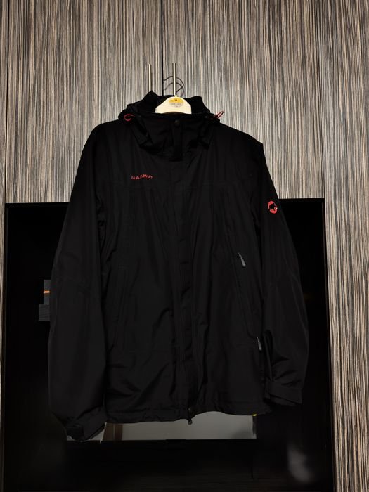 Uomo Mammut Giacca Nera Gore-Tex M-L