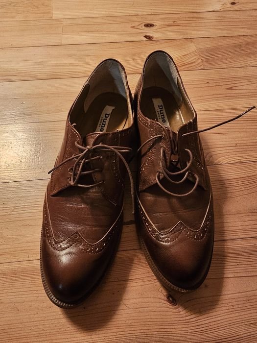 Женские Dune London Туфли Коричневые Кожа 41