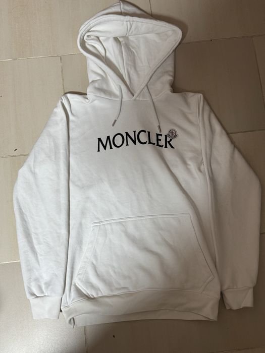 Мужской Moncler Свитер Белый 36