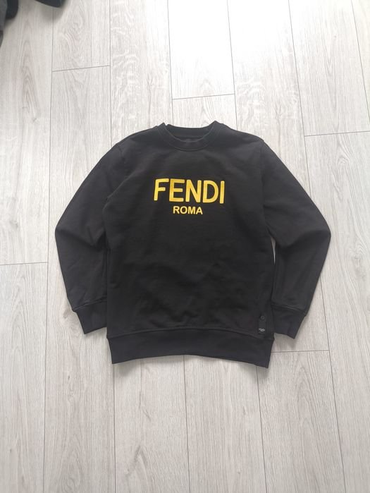Мужской Fendi Свитер Чёрный 38