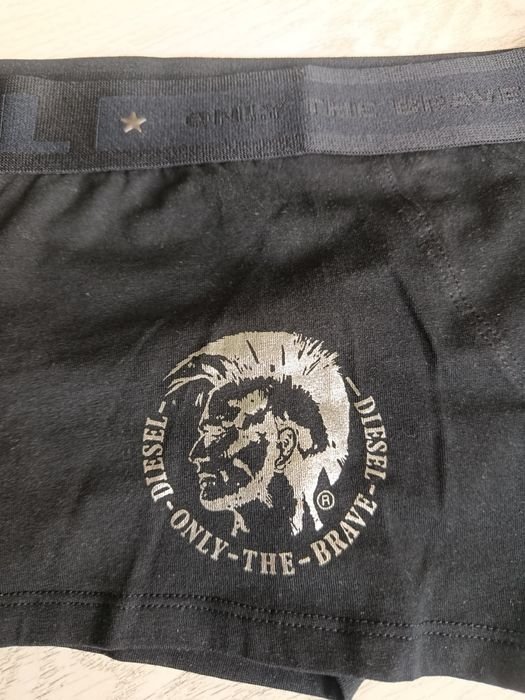 Herren Diesel Boxers Schwarz 36