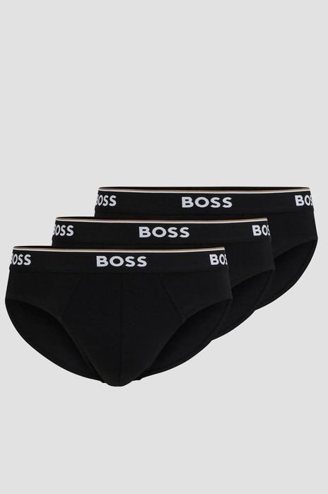 Herren Hugo Boss Slips Schwarz 40