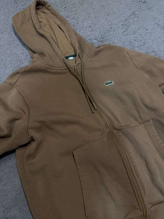 Мужской Lacoste Свитер Коричневый 38