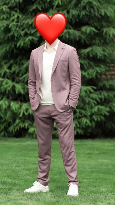 Men Roy Robson Suit Purple