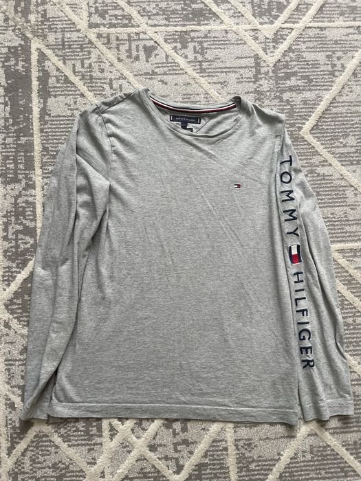 Unisex Tommy Hilfiger Maglione Grigio Cotone M