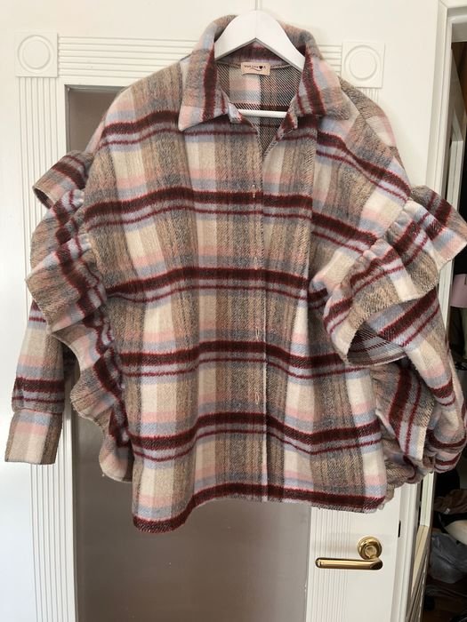 Женское Пальто Разноцветное Один размер