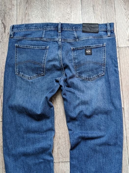Homme Armani Jeans Bleu Marine Denim 36-38