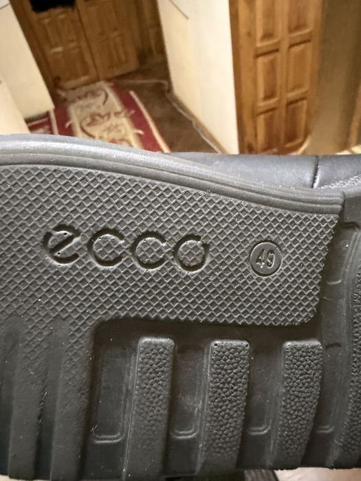 Мужской ECCO Слипоны Чёрный 49