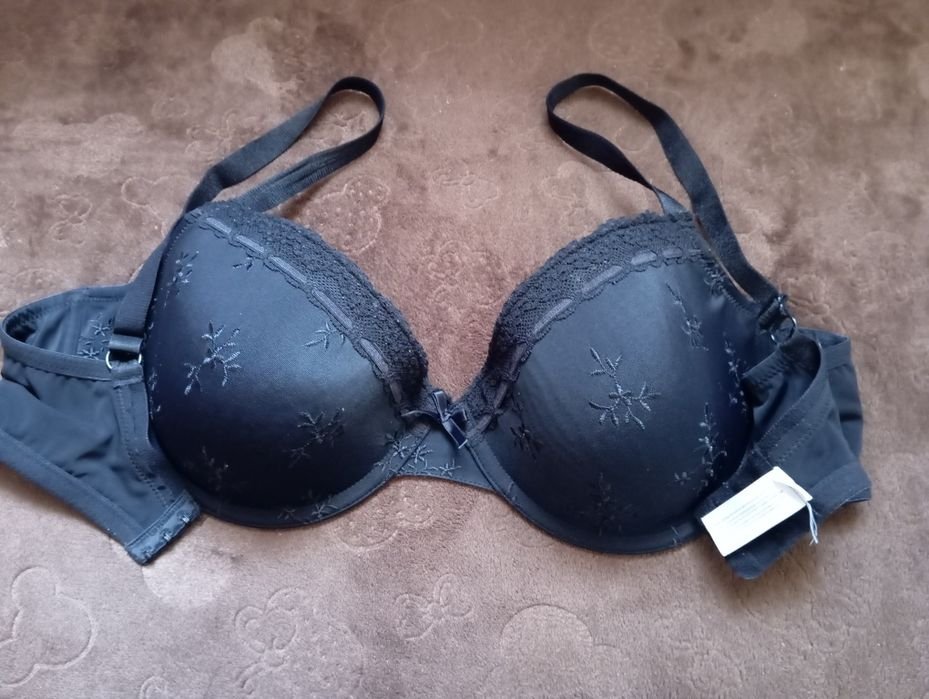 Women Soft Bra Black 85D