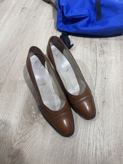 Женские Gucci Туфли Коричневый Натуральная кожа 38