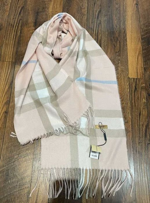 Unisexe Burberry Écharpe Rose Cachemire