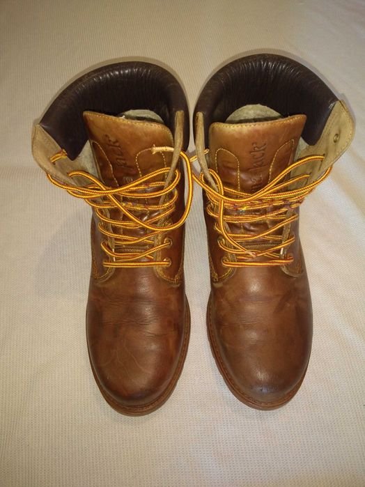 Мужской Panama Jack Ботинки Коричневый Кожа 44