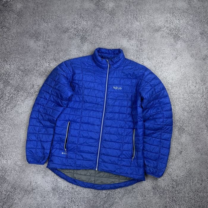 Herren Rab Altus Jacke Marineblau Pertex Quantum