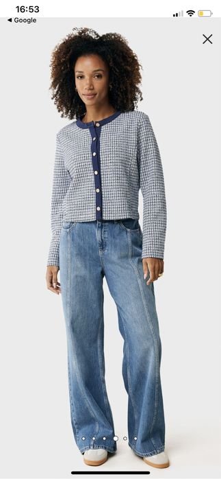 Женский Chanel Пиджак Разноцветный Твид 38