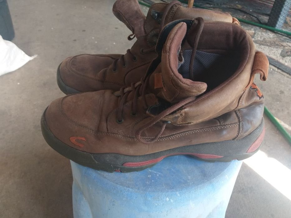 Uomo Camel Active Stivali Marrone Pelle 44