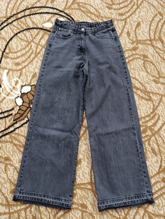 Женские Джинсы Палаццо Серые 34