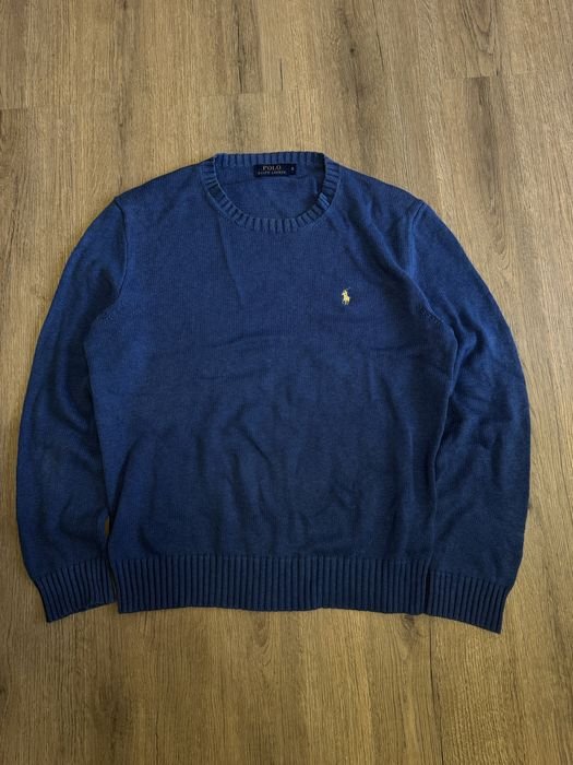 Мужской Ralph Lauren Свитер Тёмно-синий 36