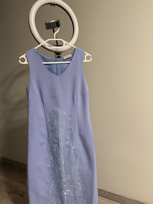 Femme Robe Brodée Broderie Machine Autre
